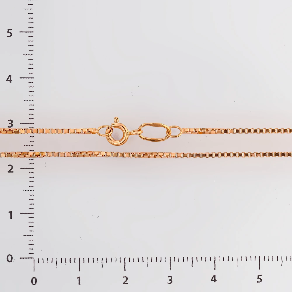 Цепь из красного золота 585 пробы