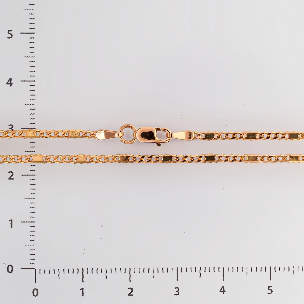 Цепь из красного золота 585 пробы