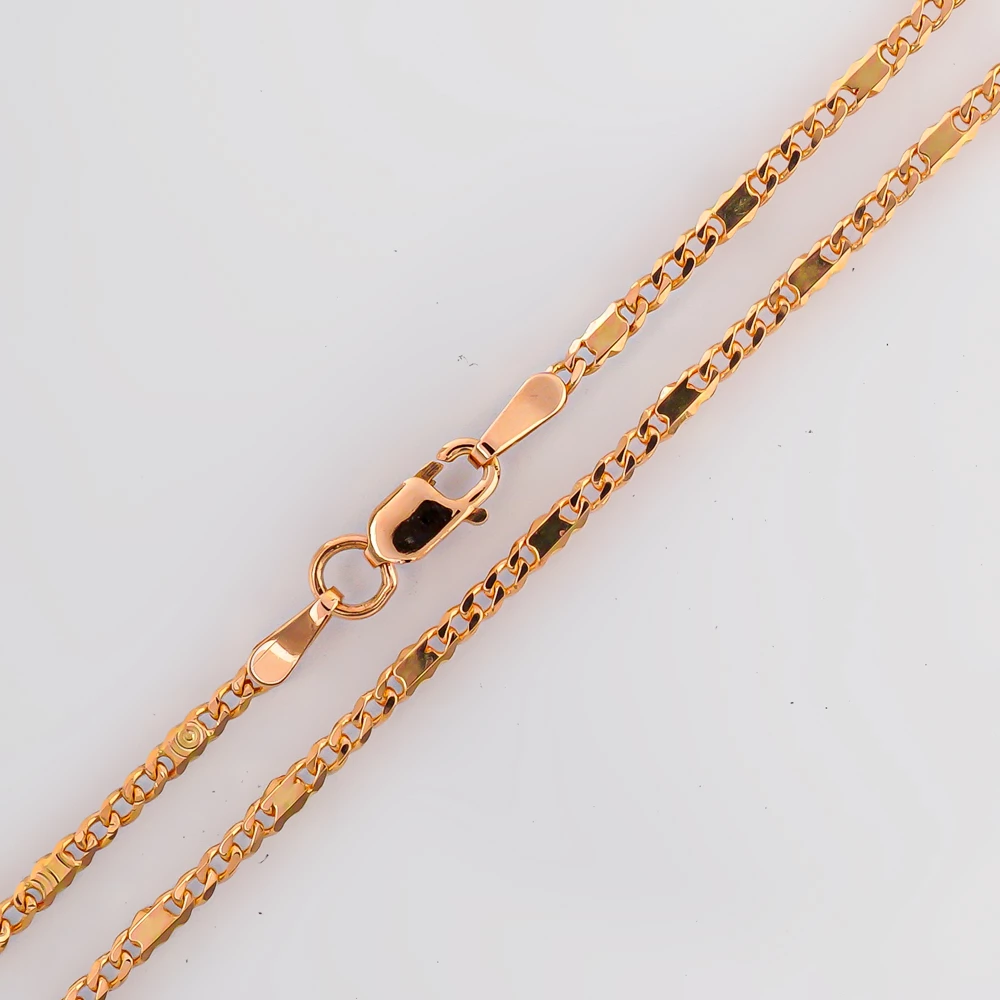 Цепь из красного золота 585 пробы
