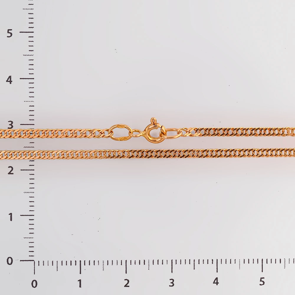 Цепь из красного золота 585 пробы