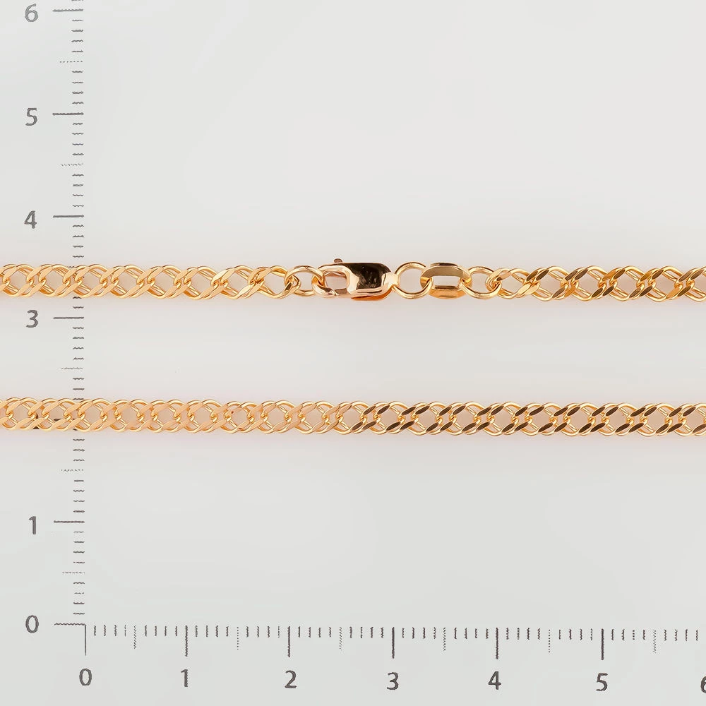 Цепь из красного золота 585 пробы