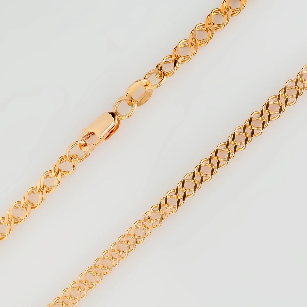 Цепь из красного золота 585 пробы