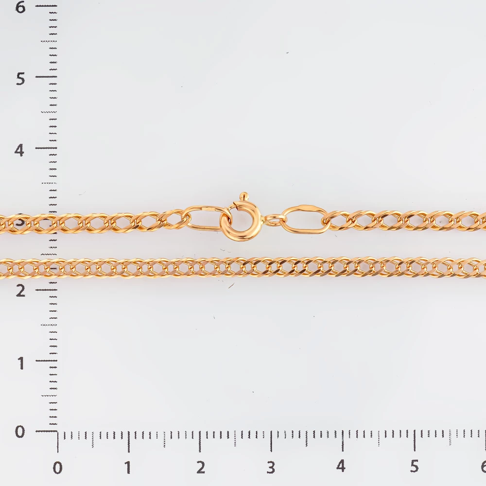 Цепь из красного золота 585 пробы