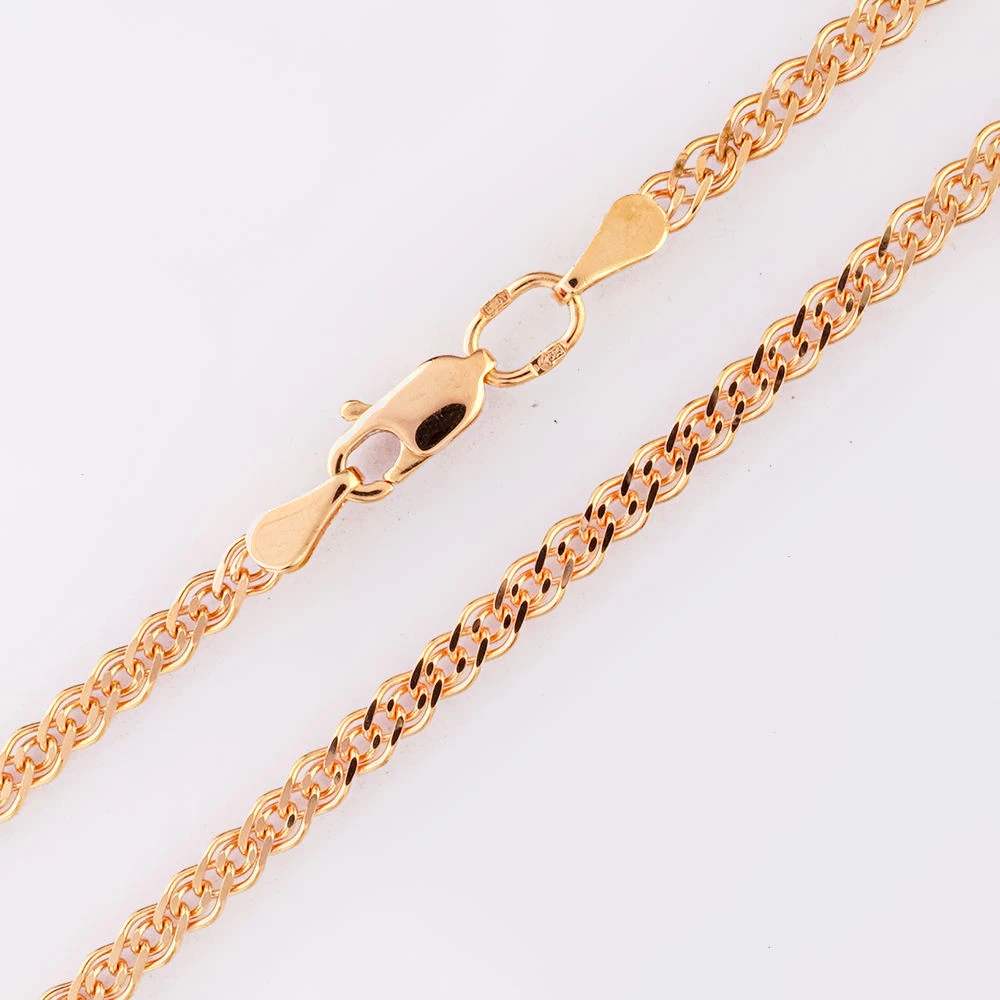 Цепь из красного золота 585 пробы