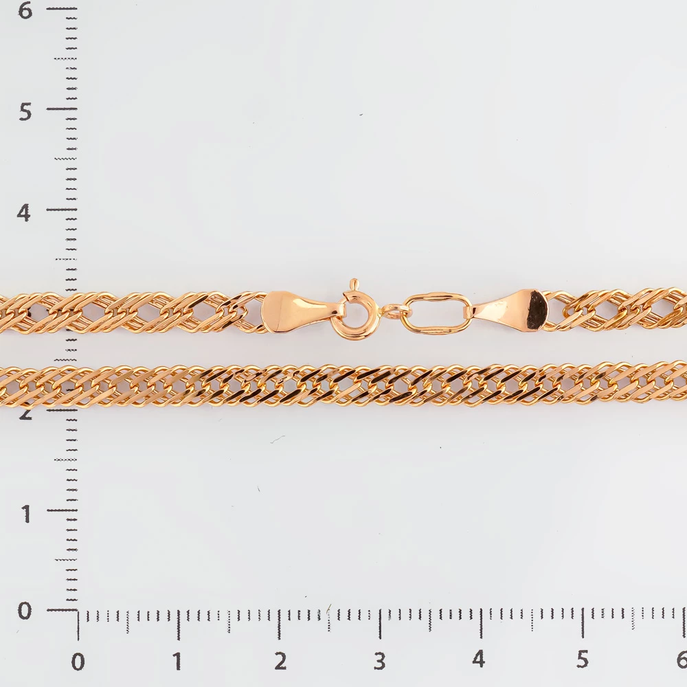 Цепь из красного золота 585 пробы