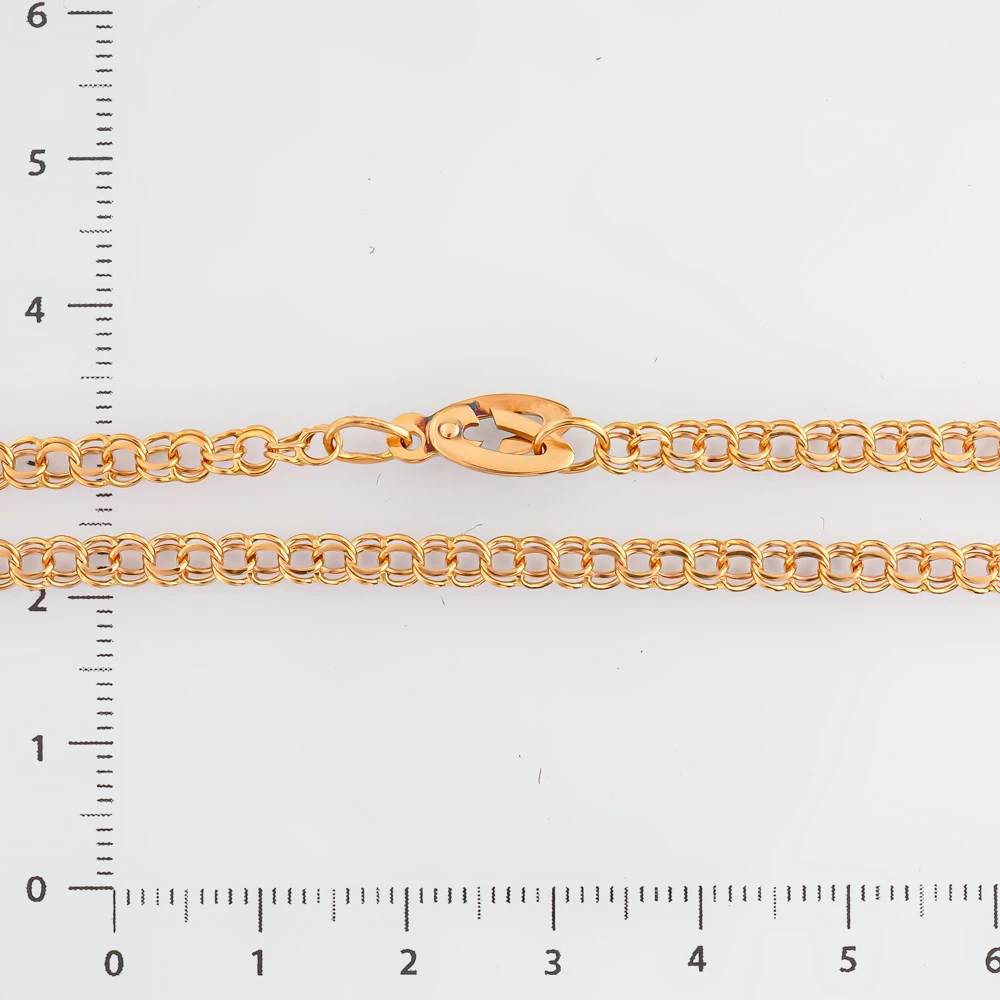 Цепь из красного золота 585 пробы