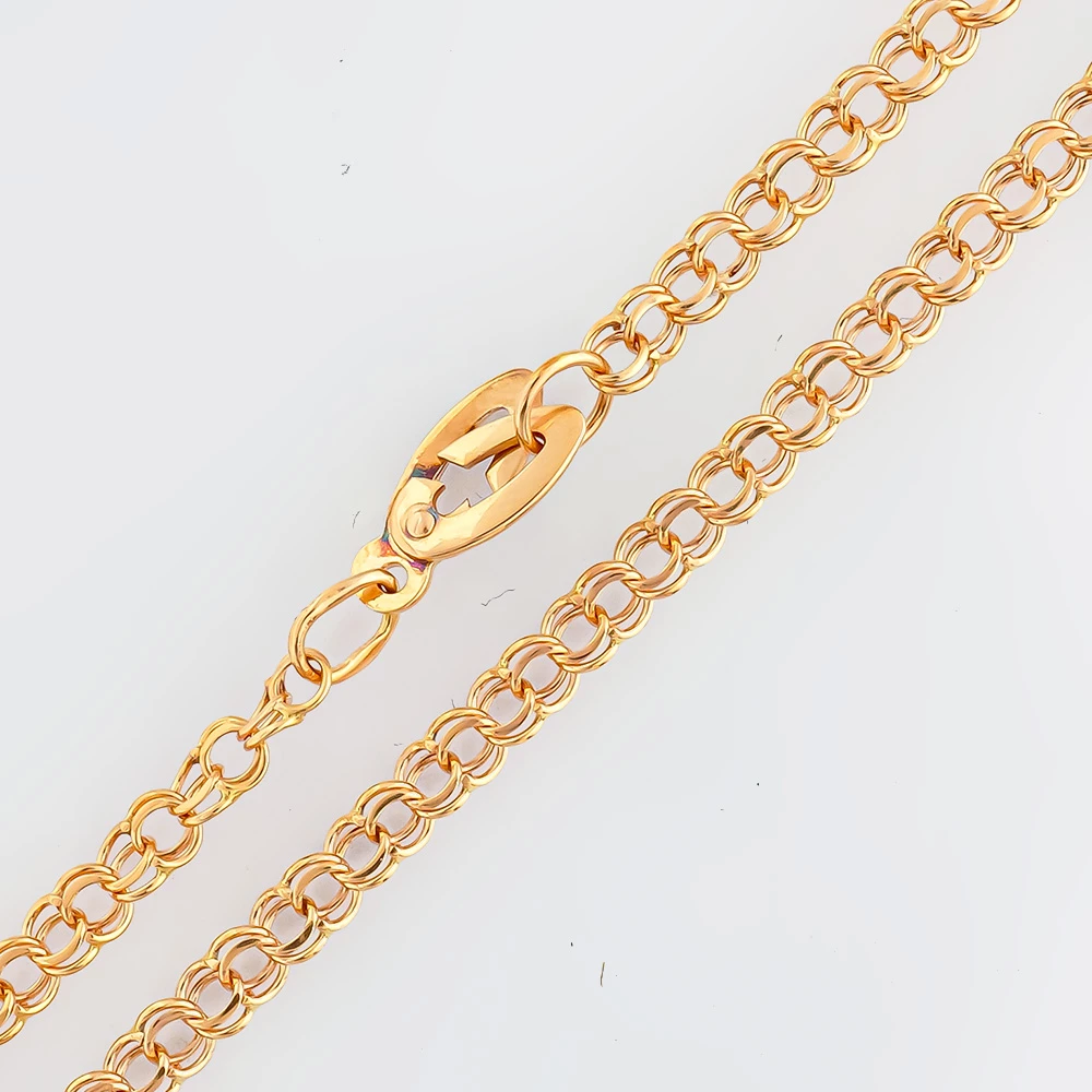 Цепь из красного золота 585 пробы