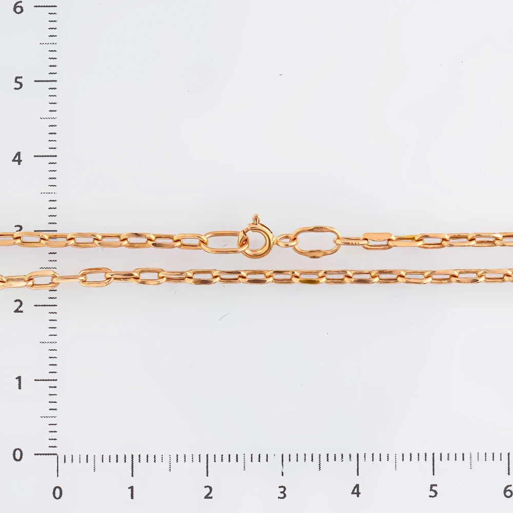 Цепь из красного золота 585 пробы