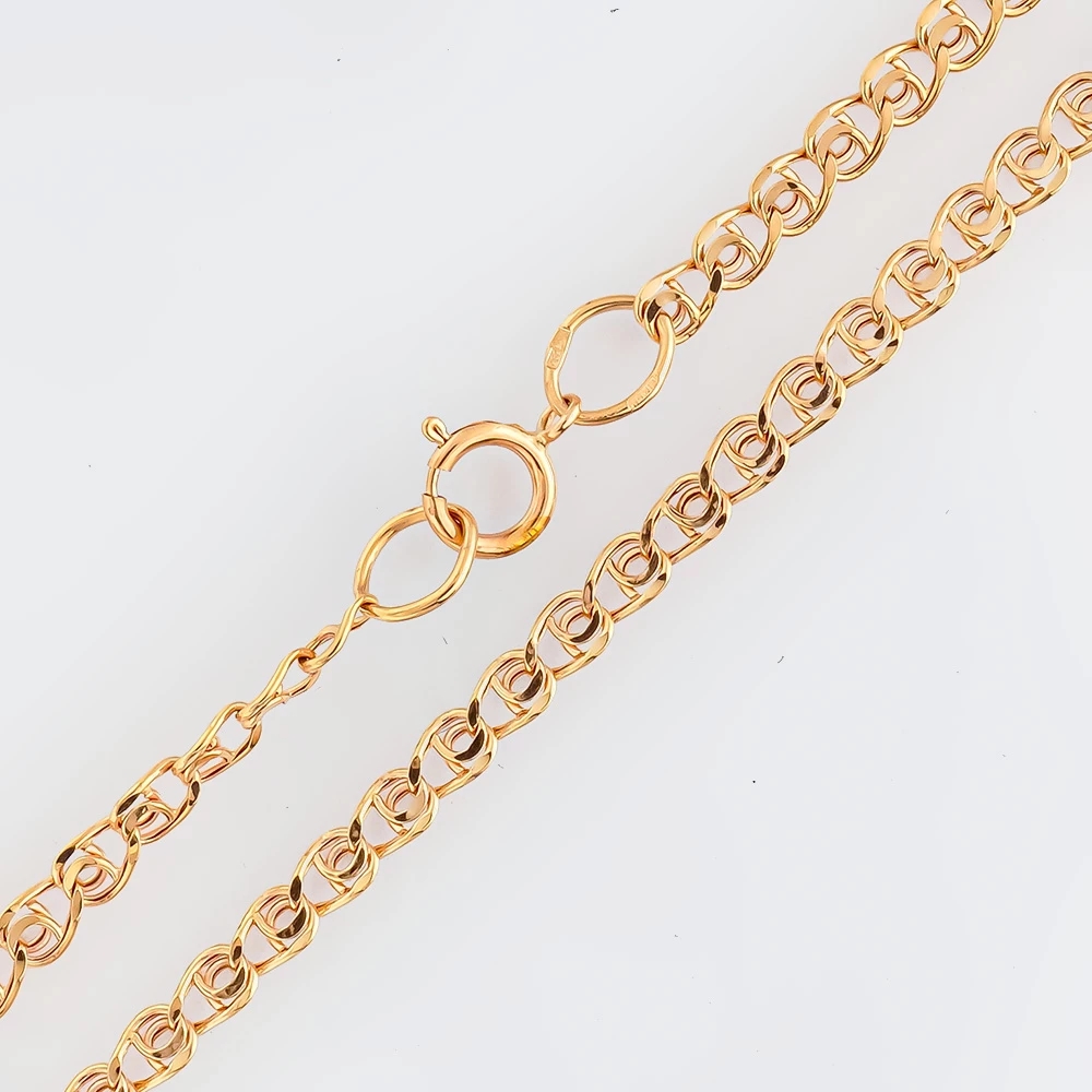 Цепь из красного золота 585 пробы