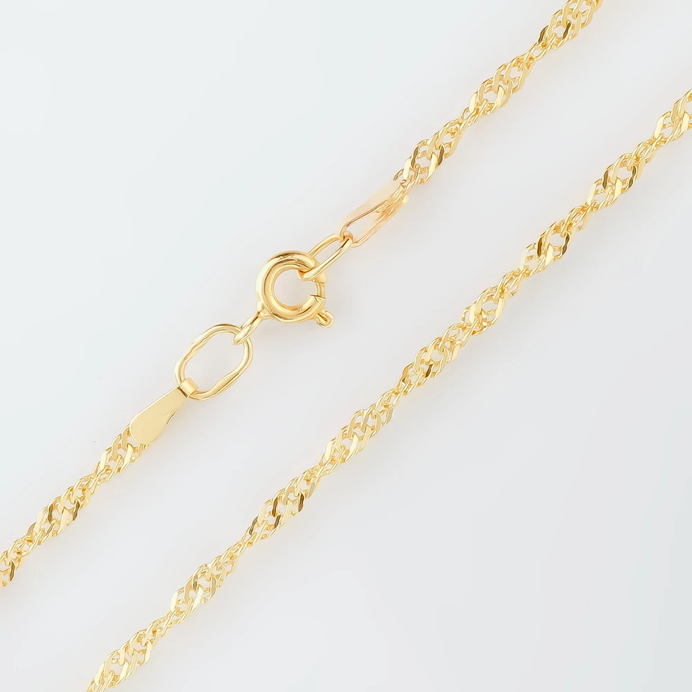 Цепь из желтого золота 585 пробы