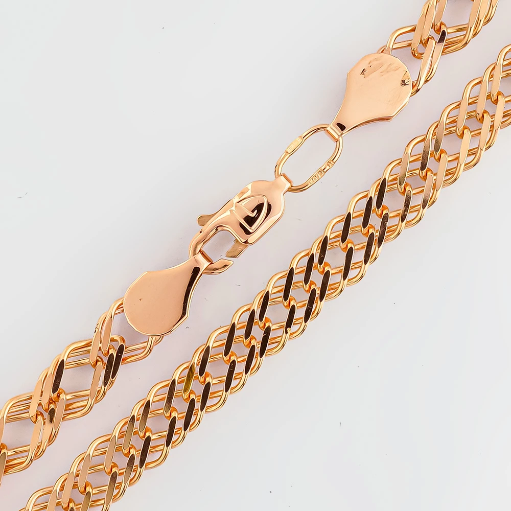 Цепь из красного золота 585 пробы