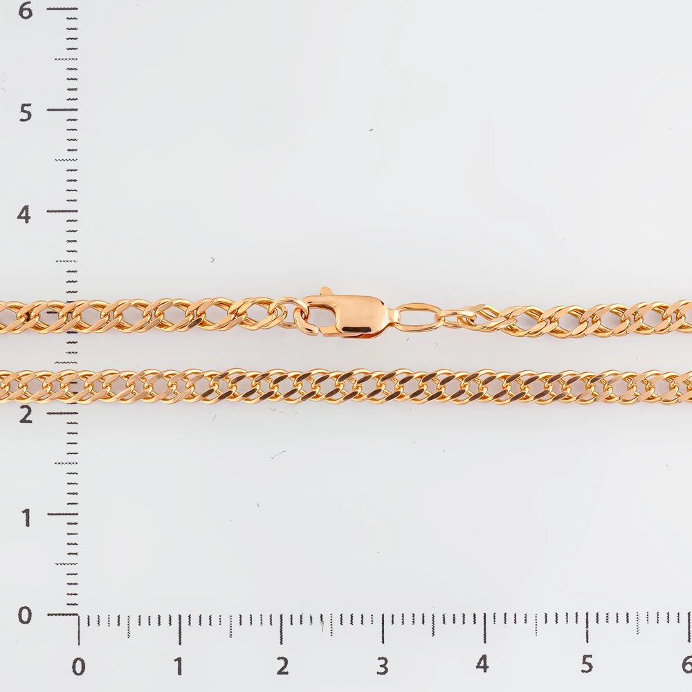 Цепь из красного золота 585 пробы