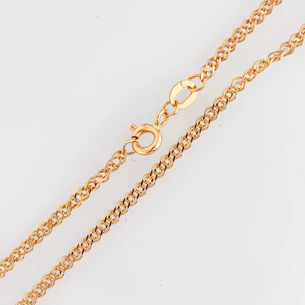 Цепь из красного золота 585 пробы