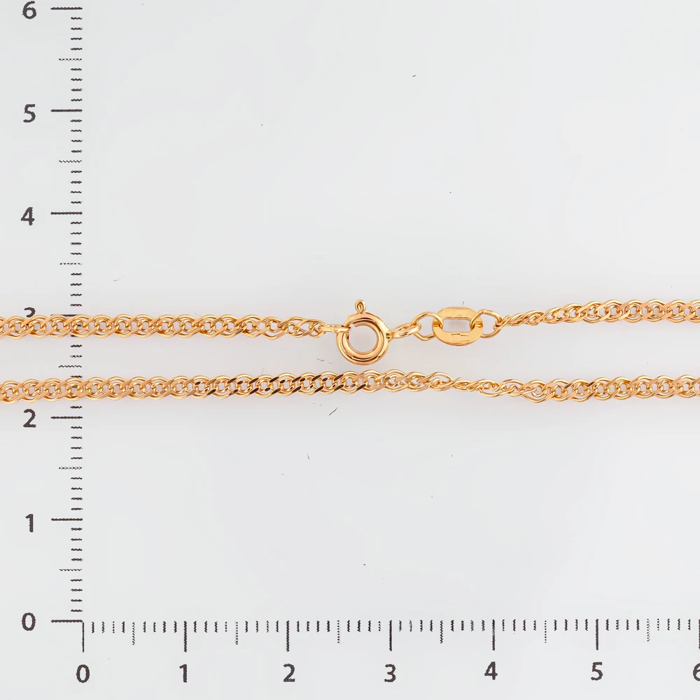 Цепь из красного золота 585 пробы