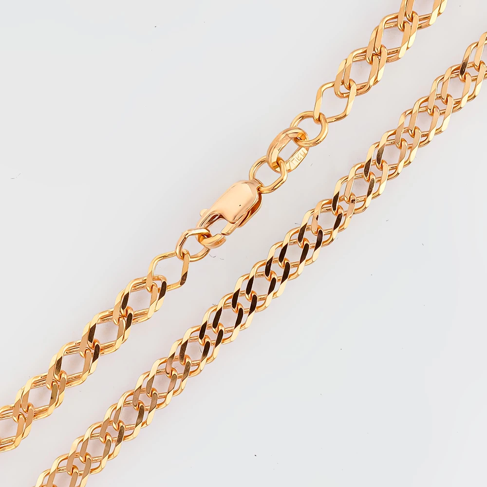 Цепь из красного золота 585 пробы