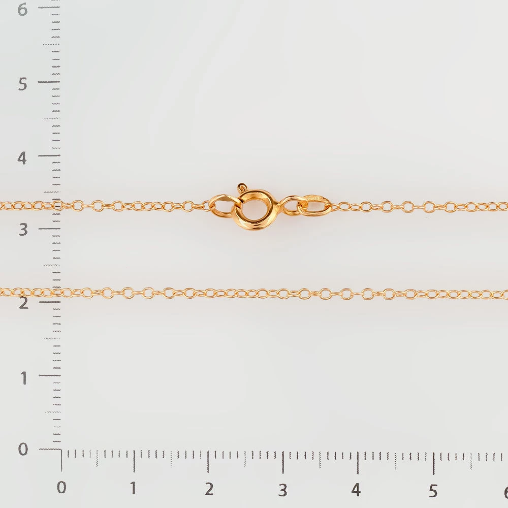 Цепь из красного золота 583 пробы