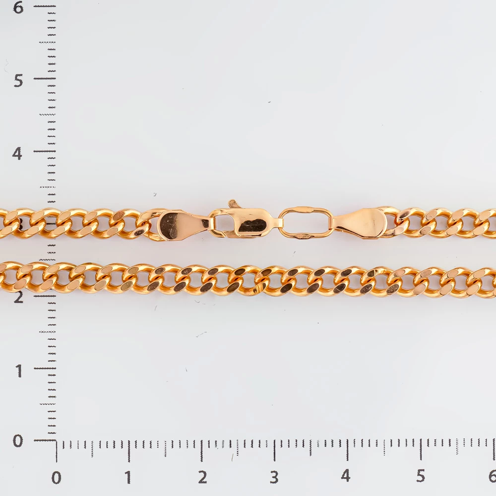 Цепь из красного золота 585 пробы