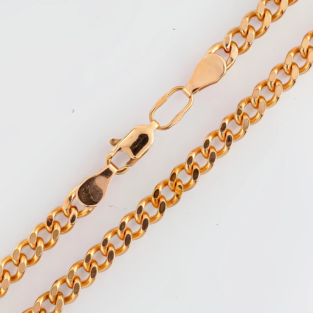 Цепь из красного золота 585 пробы