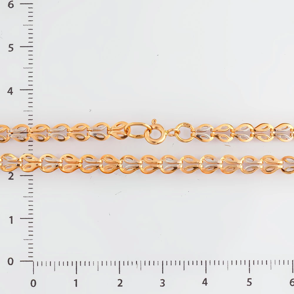 Цепь из красного золота 585 пробы