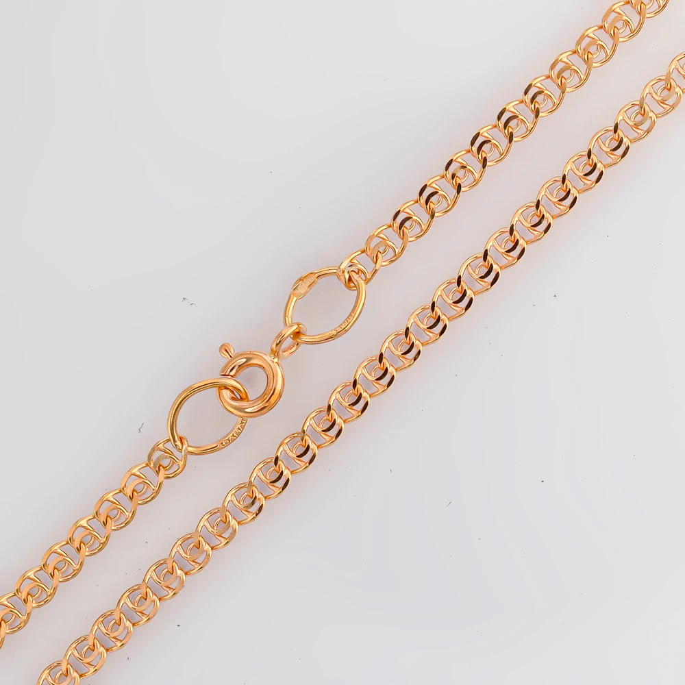 Цепь из красного золота 585 пробы