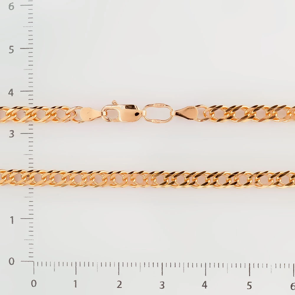 Цепь из красного золота 585 пробы