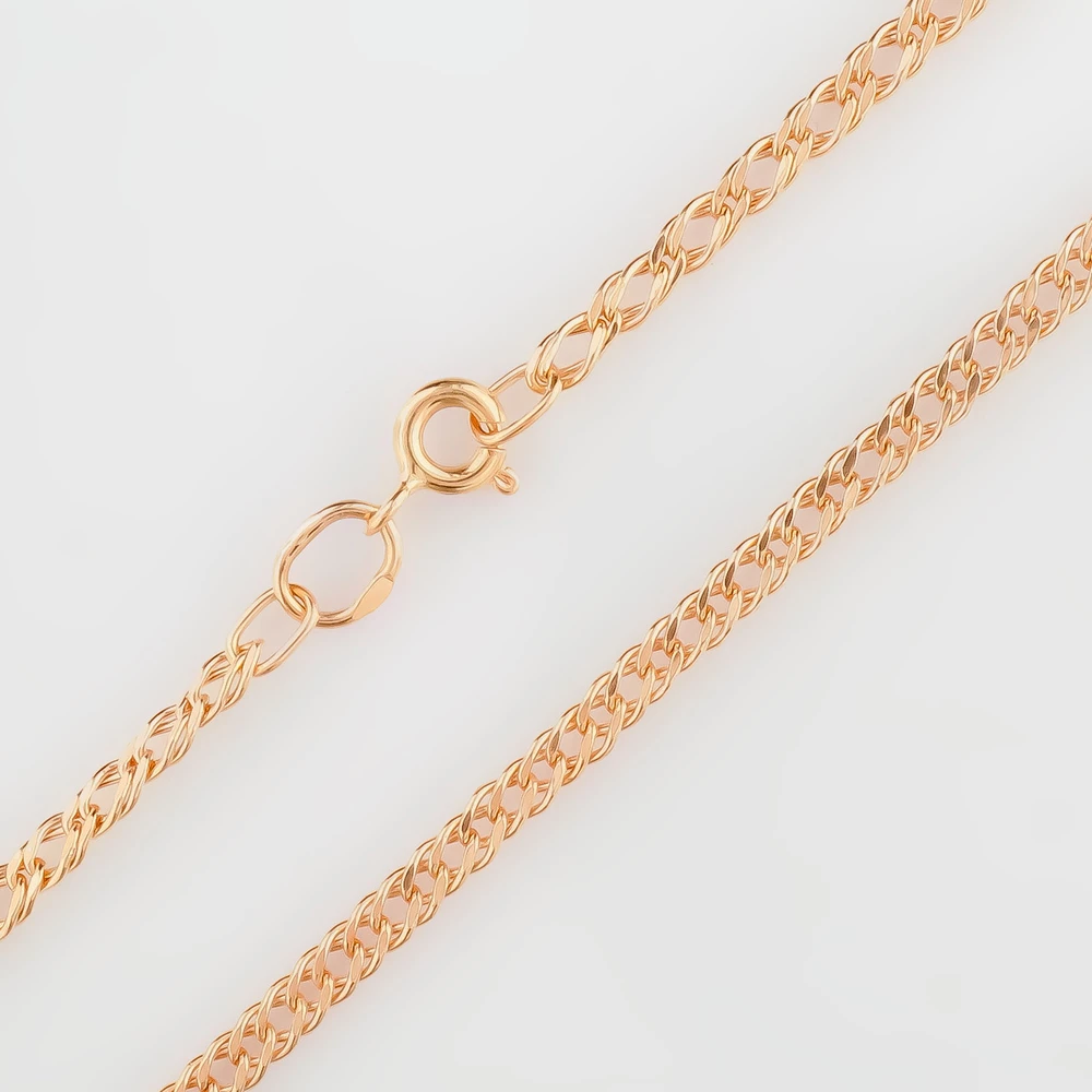 Цепь из красного золота 585 пробы