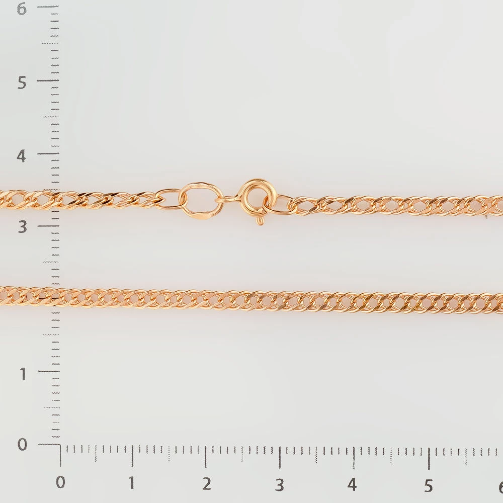 Цепь из красного золота 585 пробы