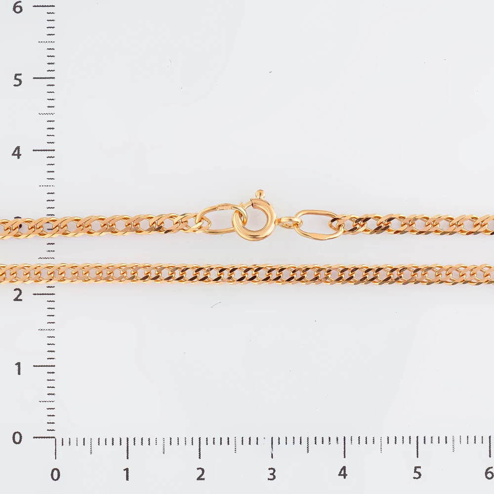 Цепь из красного золота 585 пробы