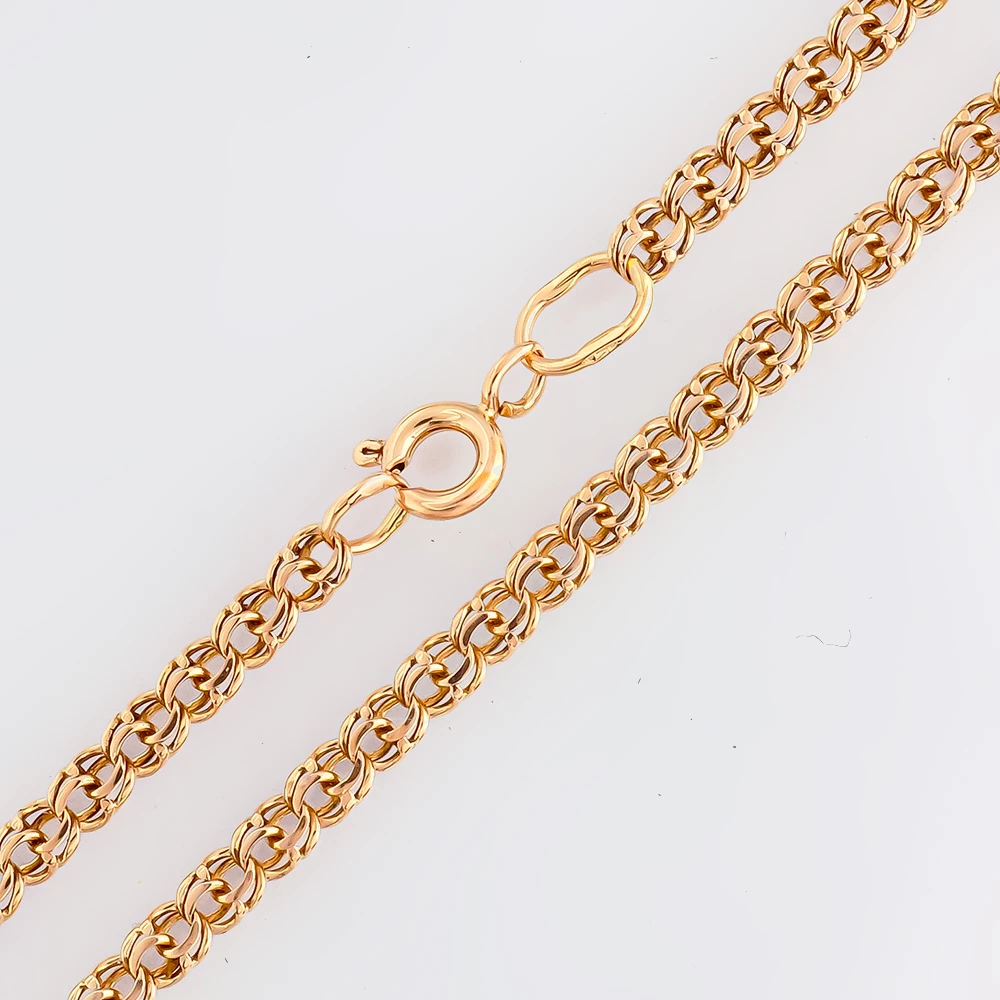 Цепь из красного золота 585 пробы