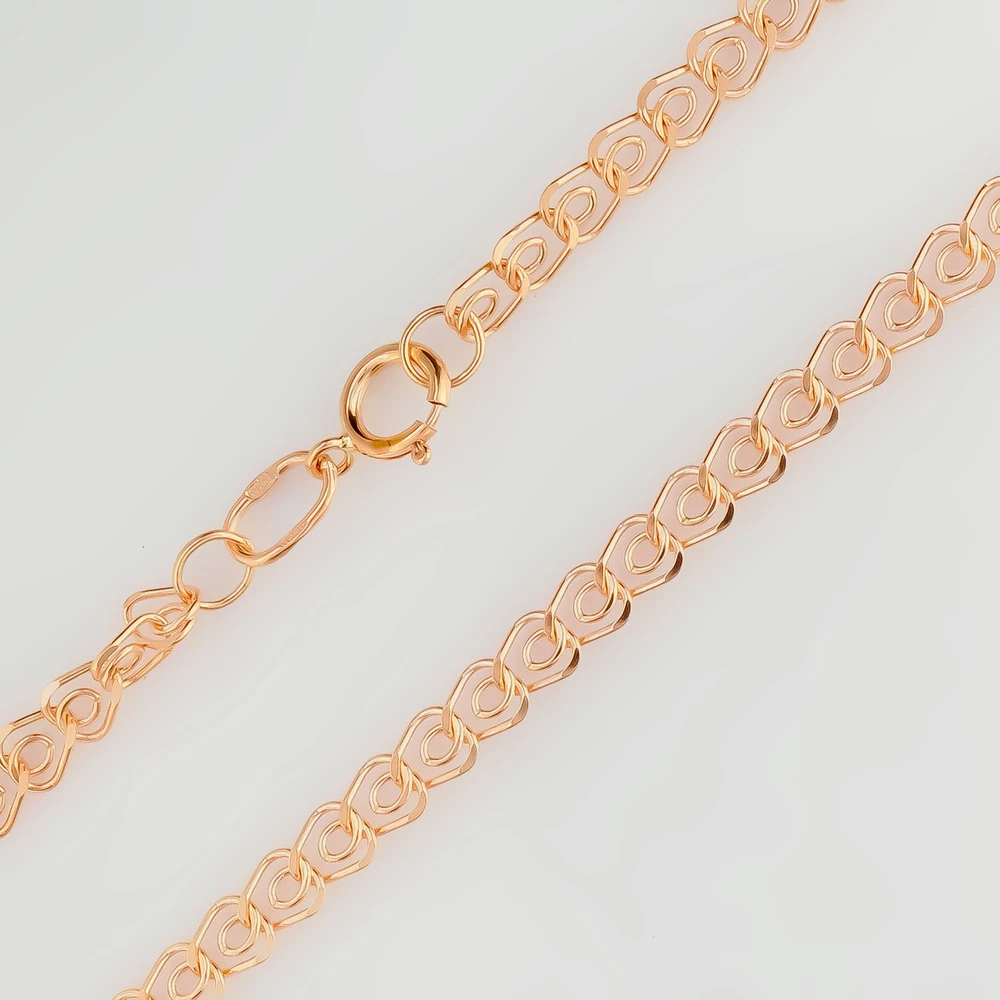 Цепь из красного золота 585 пробы