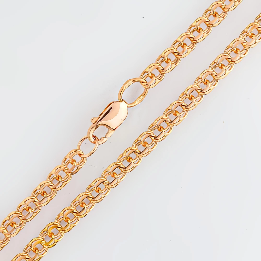 Цепь из красного золота 585 пробы