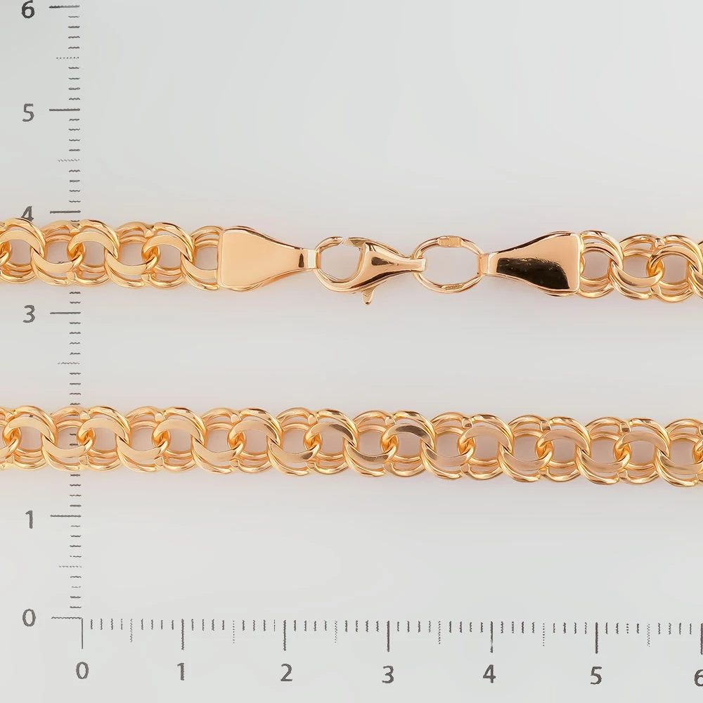 Цепь из красного золота 585 пробы