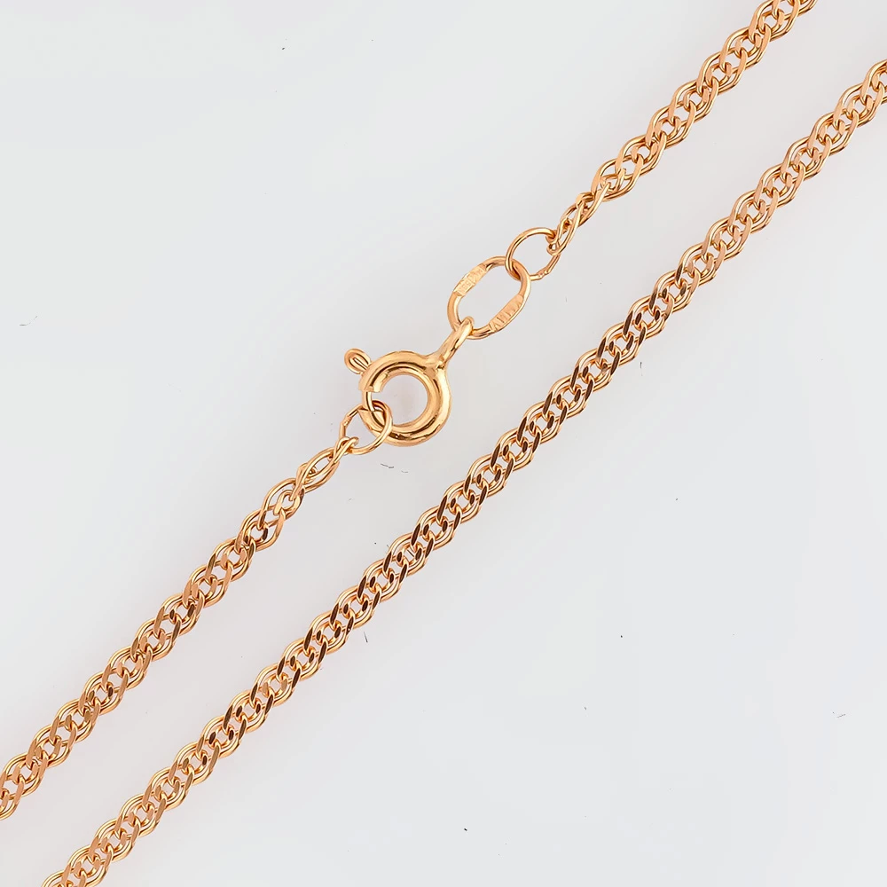 Цепь из красного золота 585 пробы