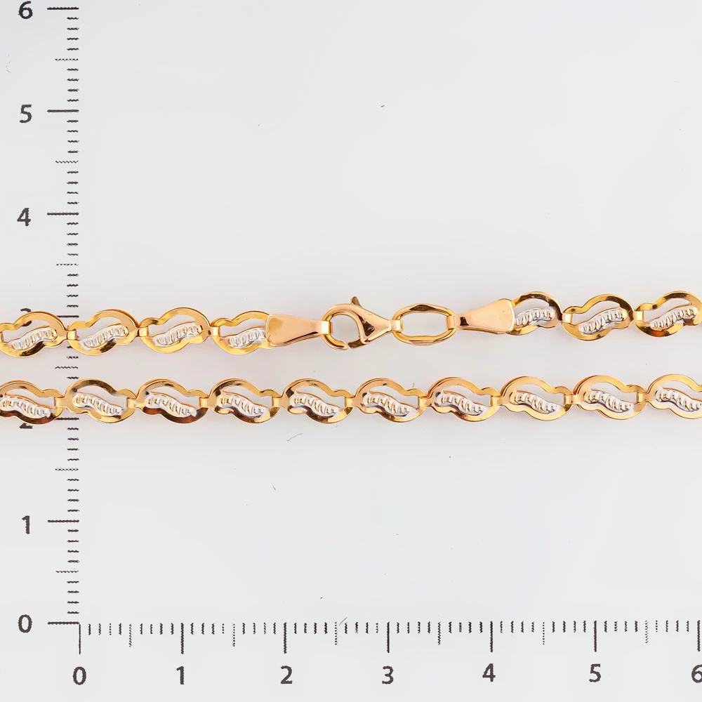 Цепь из красного золота 585 пробы