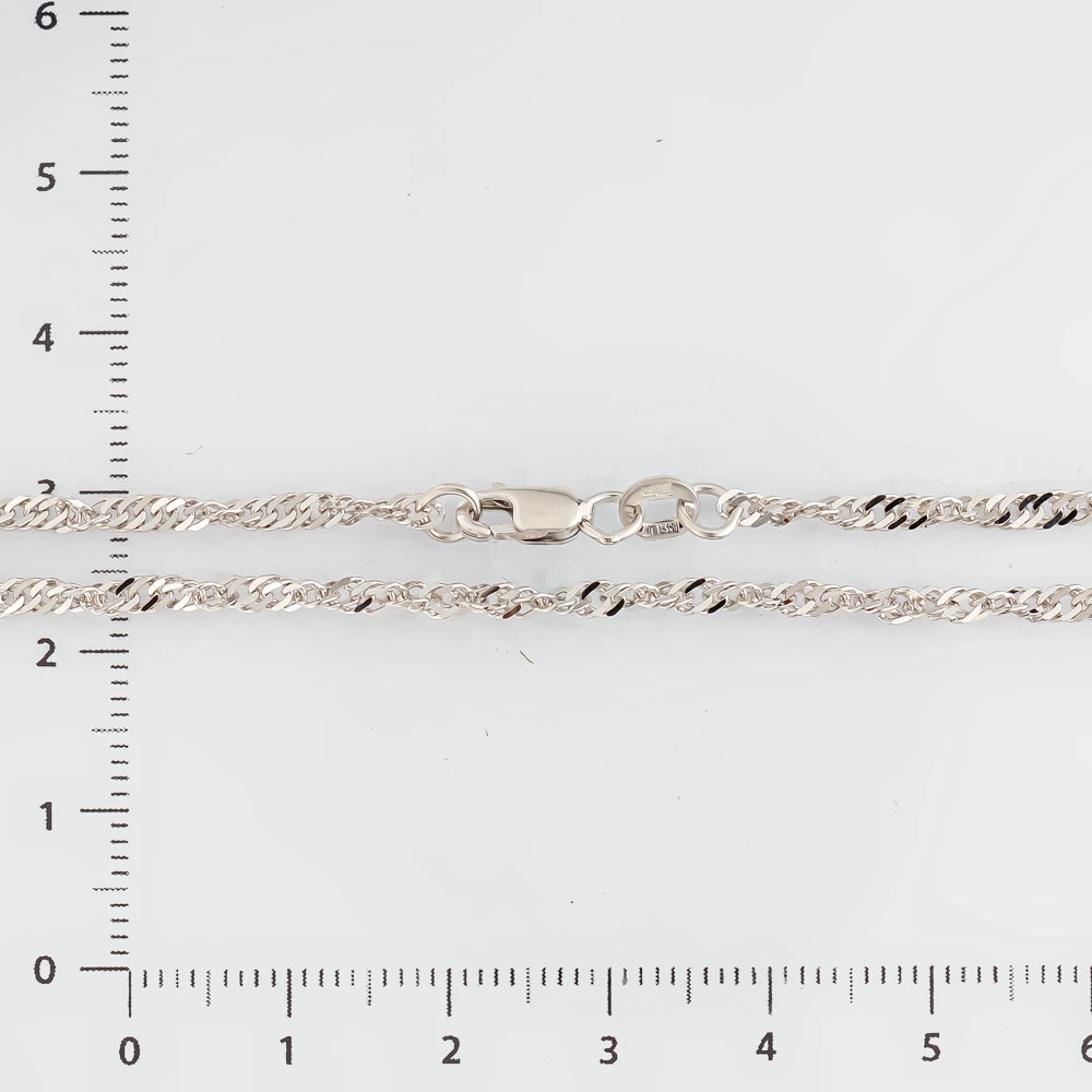 Цепь из белого золота 585 пробы