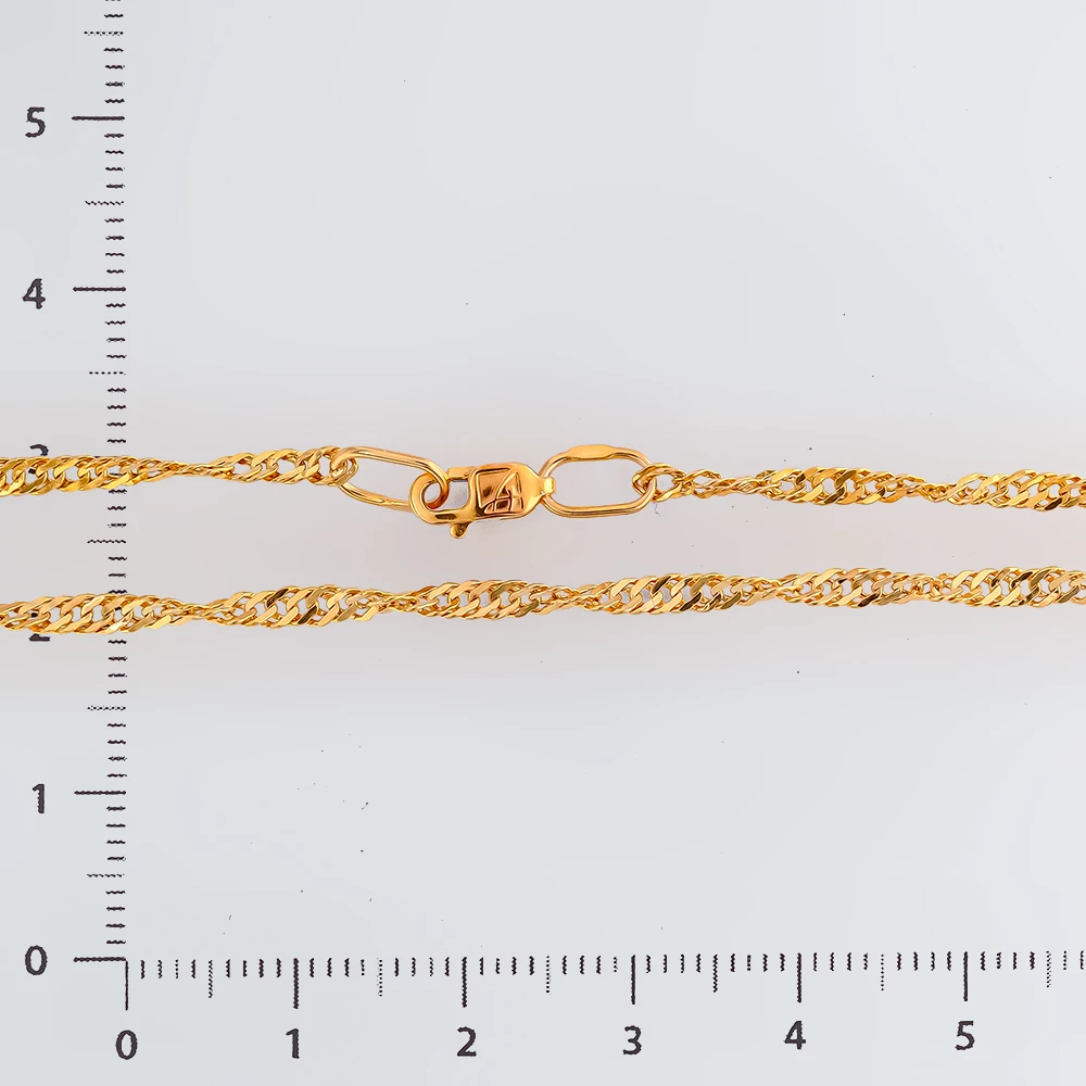 Цепь из красного золота 585 пробы