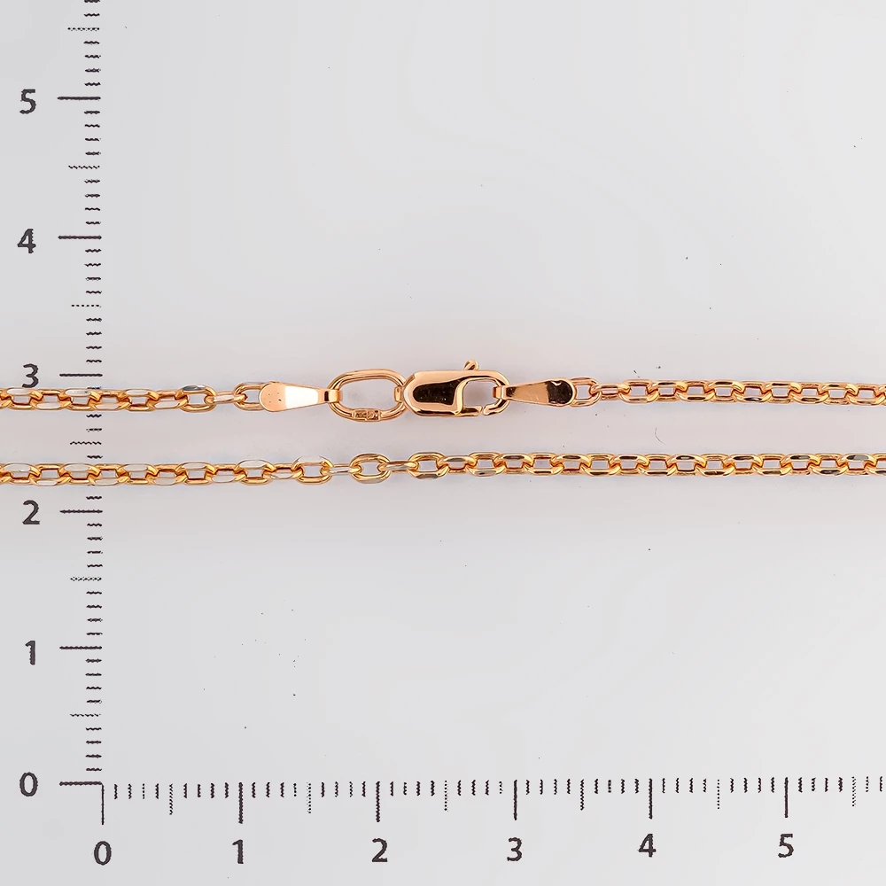 Цепь из красного золота 585 пробы