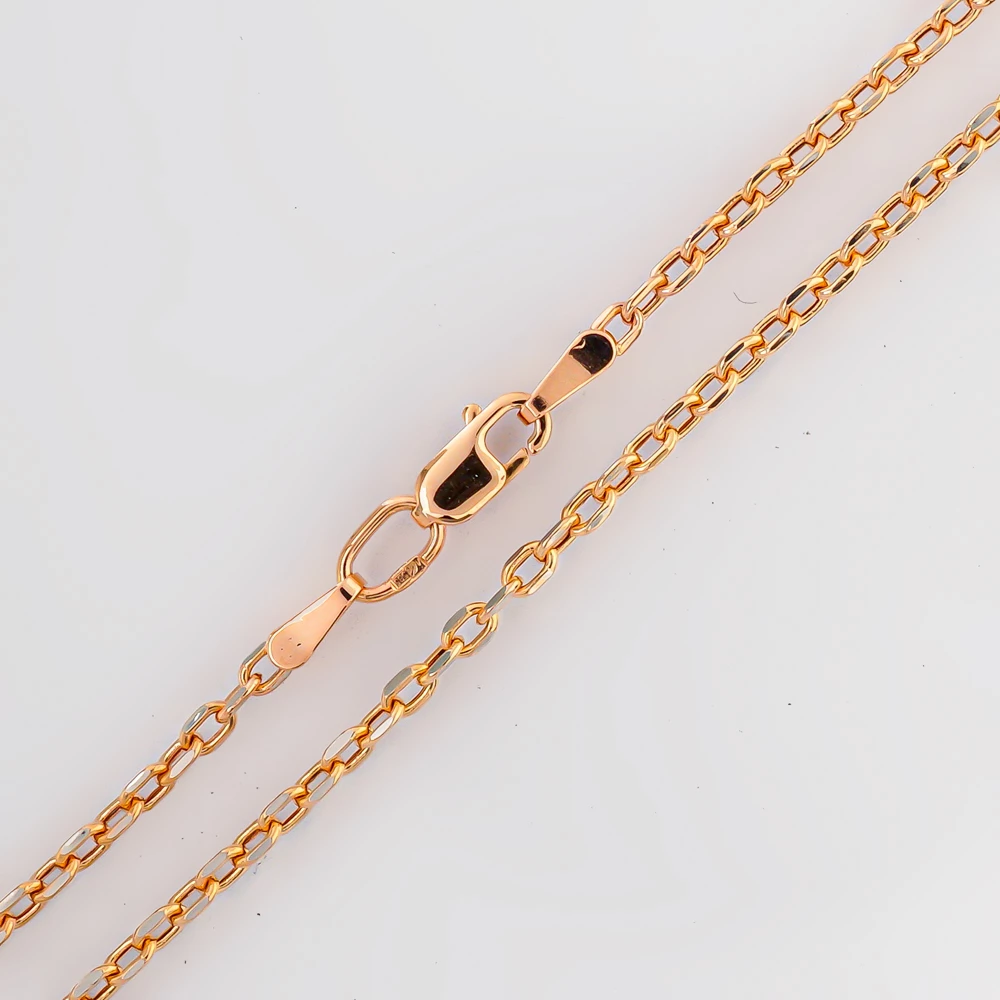 Цепь из красного золота 585 пробы