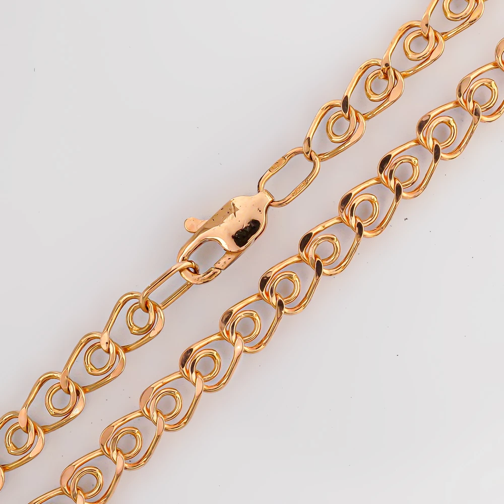 Цепь из красного золота 585 пробы