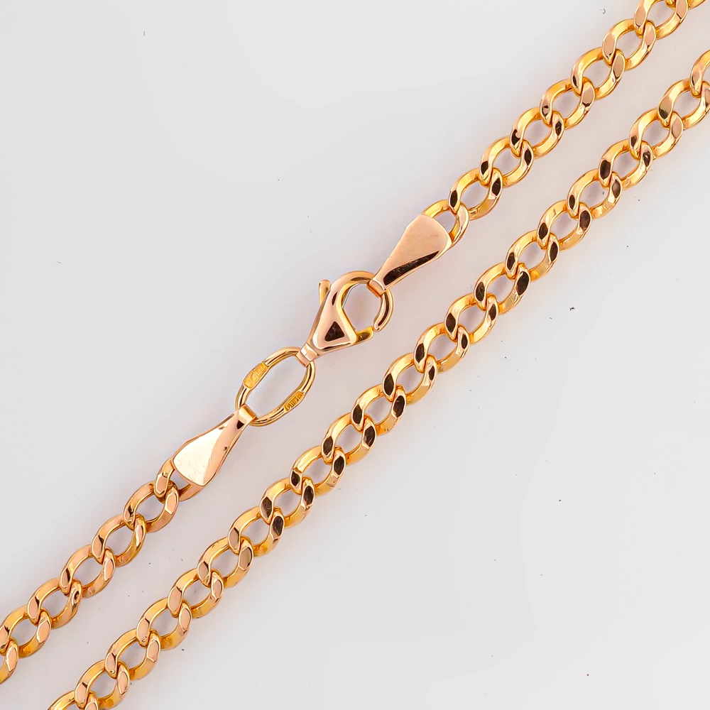 Цепь из красного золота 585 пробы