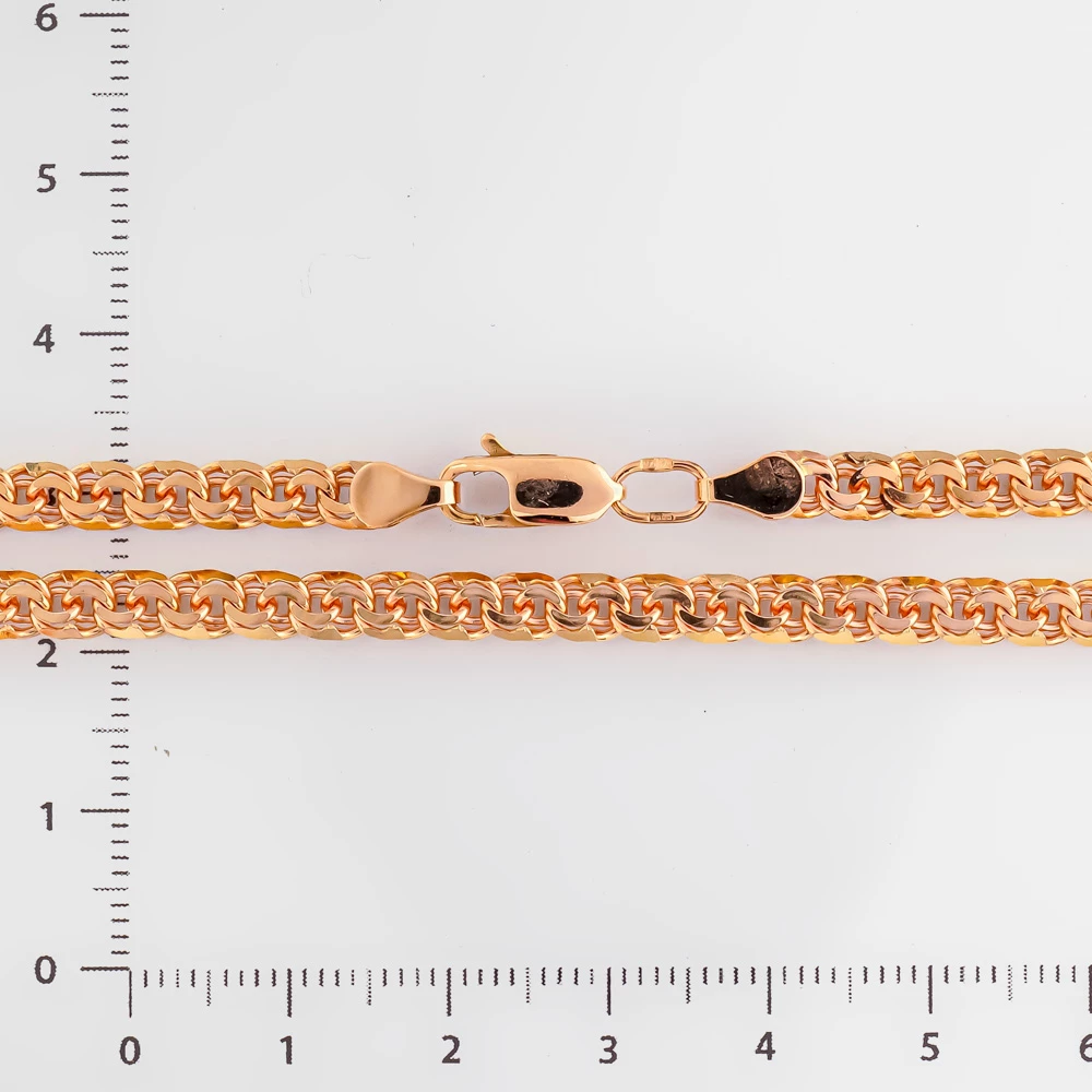 Цепь из красного золота 585 пробы