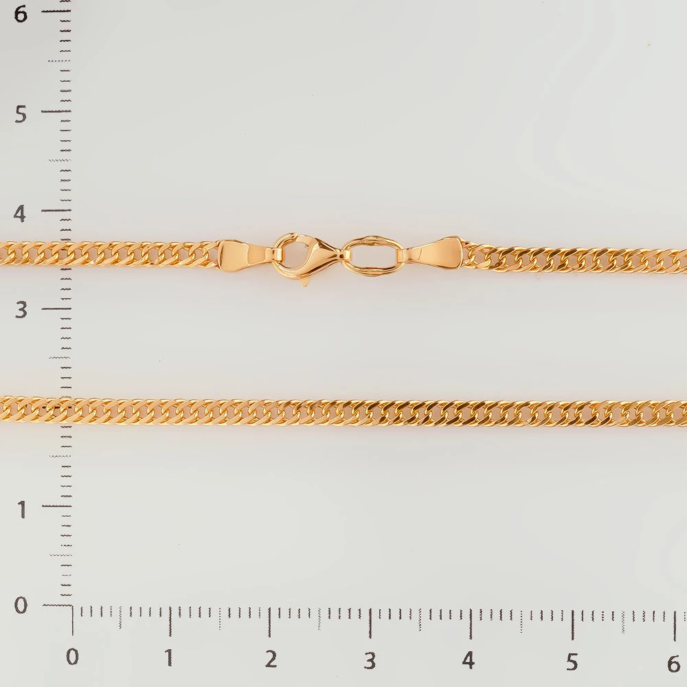 Цепь из красного золота 585 пробы