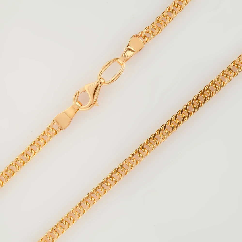 Цепь из красного золота 585 пробы