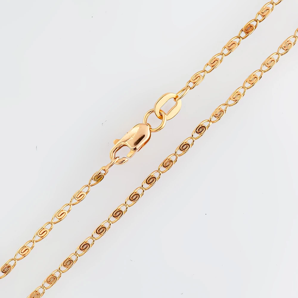 Цепь из красного золота 585 пробы