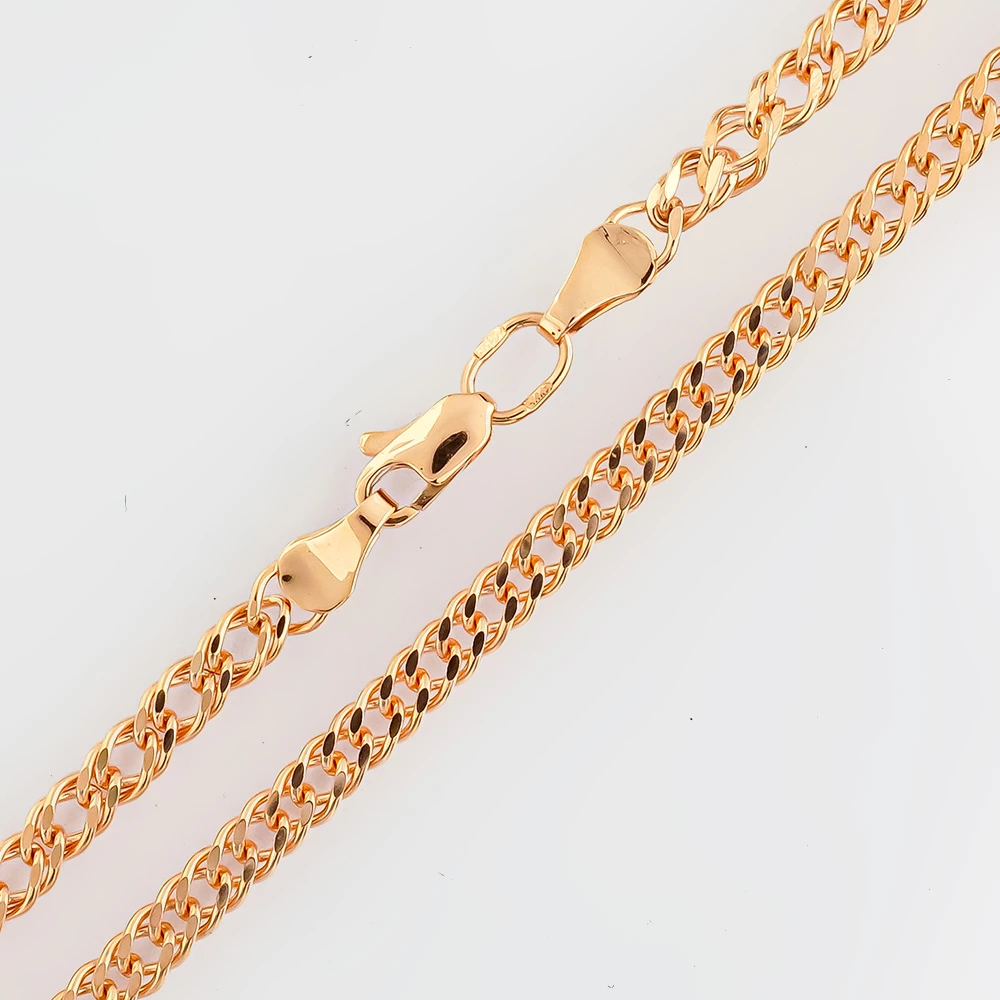 Цепь из красного золота 585 пробы