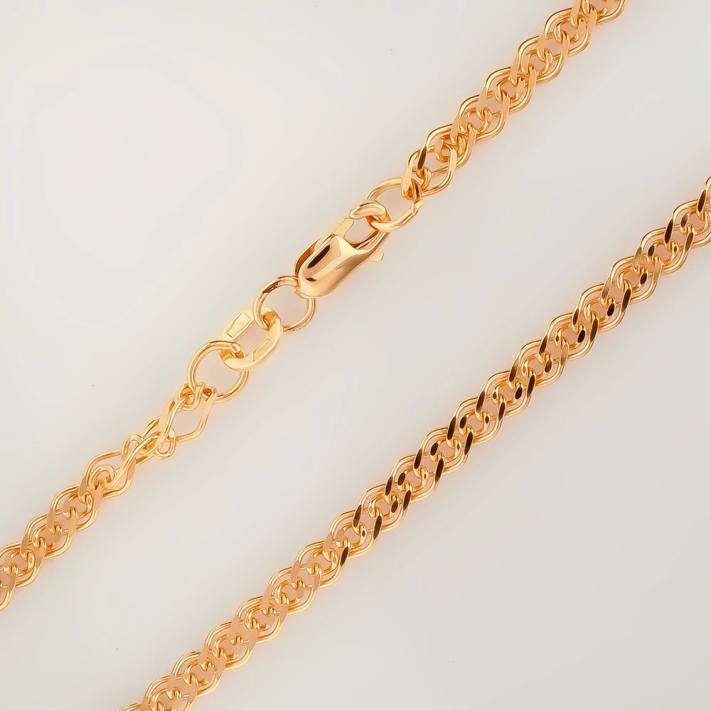 Цепь из красного золота 585 пробы