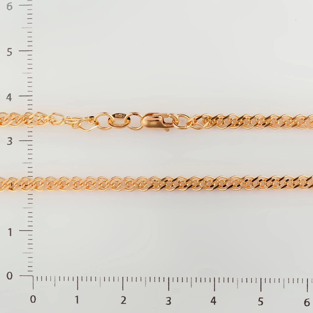 Цепь из красного золота 585 пробы