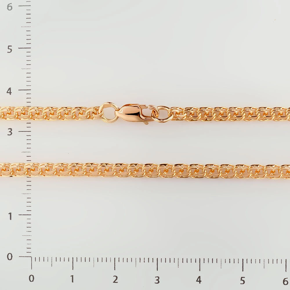 Цепь из красного золота 585 пробы