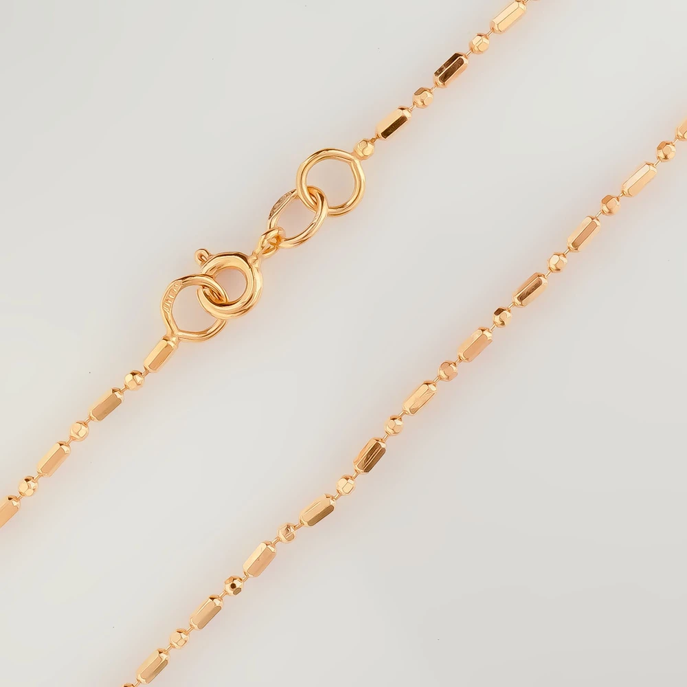 Цепь из красного золота 585 пробы