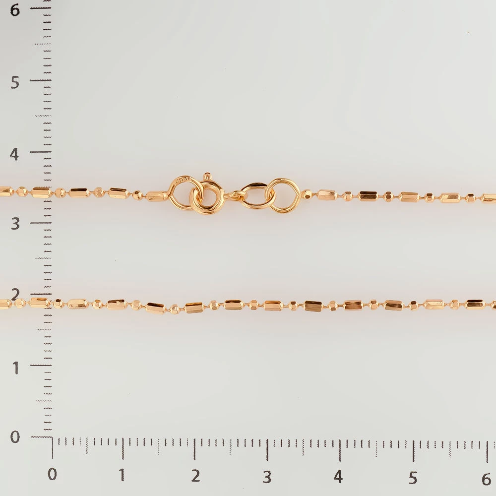 Цепь из красного золота 585 пробы